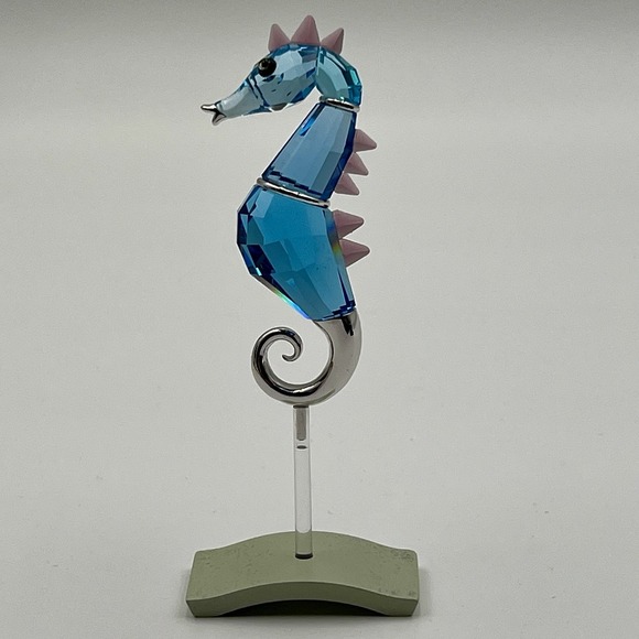SWAROVSKI Seahorse Figurine Blue 41